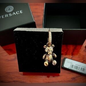 Versace Gold Teddy Bear Pendant
